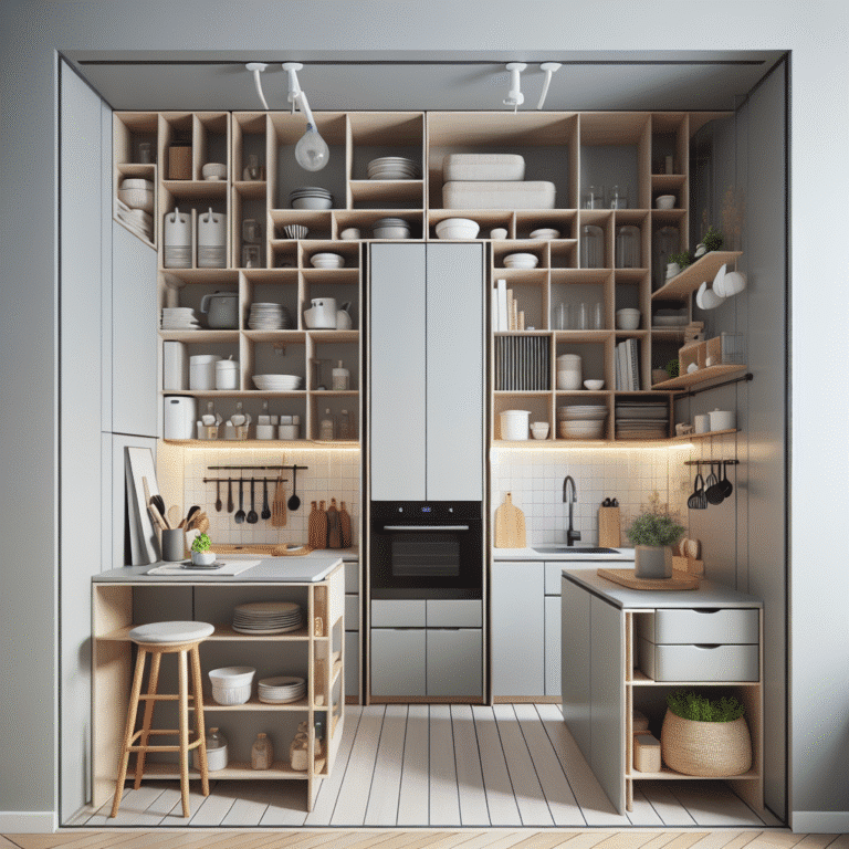 Móveis planejados para cozinhas pequenas: soluções práticas