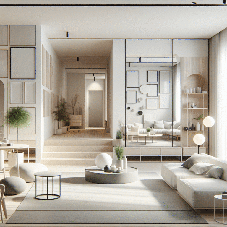 Inspirações de decoração minimalista para apartamentos