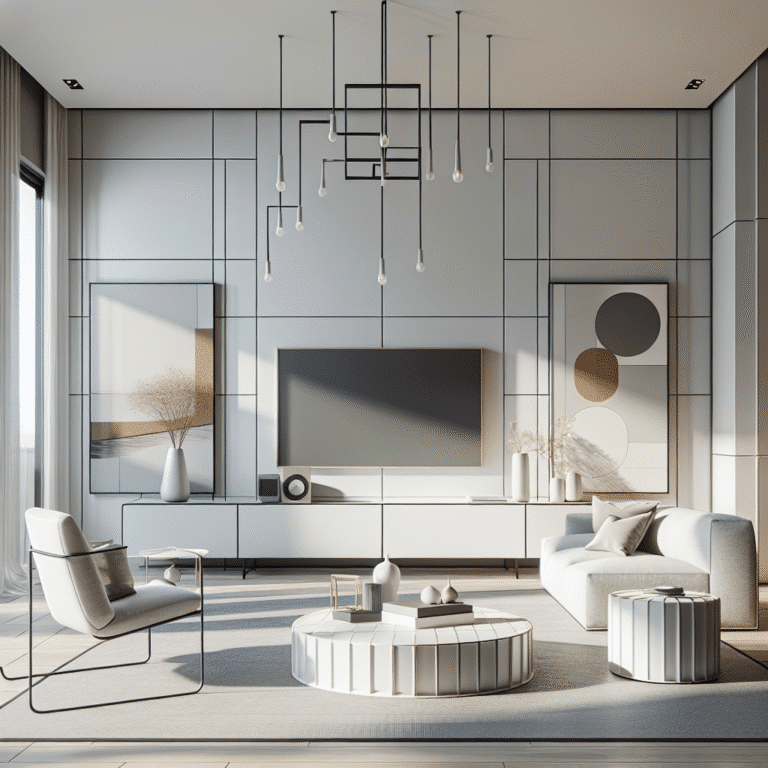 Ideias de decoração com toque moderno e minimalista