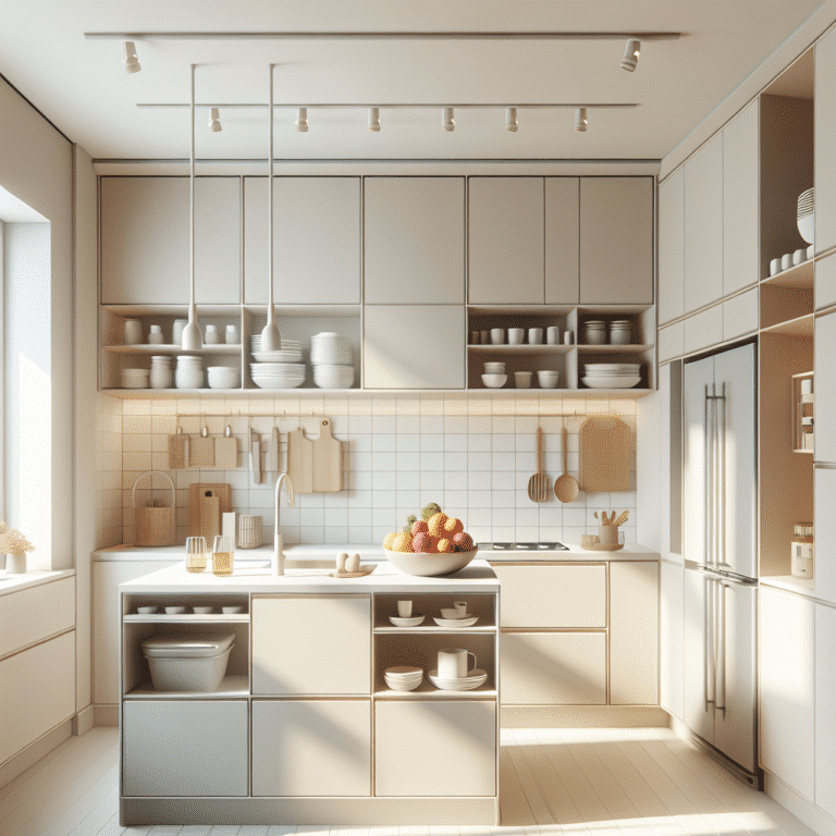 Móveis planejados para cozinhas pequenas: Dicas de design minimalista