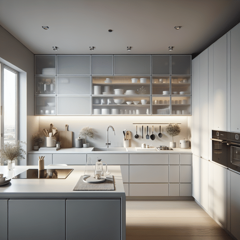 Decoração minimalista para cozinhas pequenas e modernas