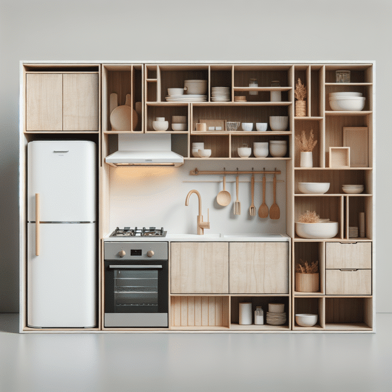 Móveis planejados para cozinhas pequenas: otimizando espaços