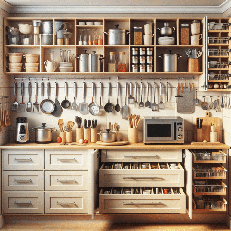 Como organizar utensílios em cozinha pequena