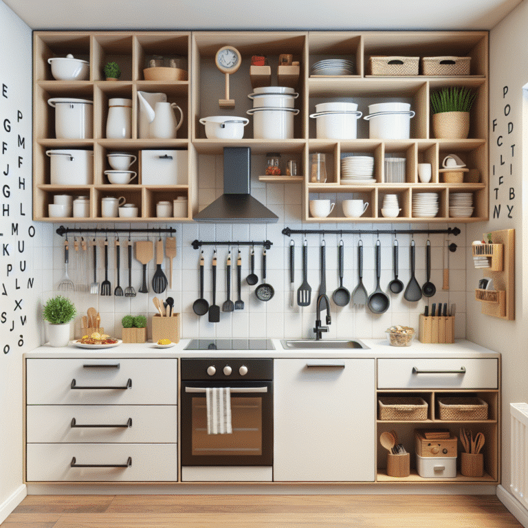 Como criar um espaço funcional em uma cozinha pequena