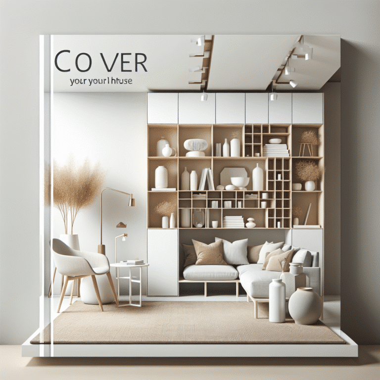 Ideias de organização integrada na decoração minimalista