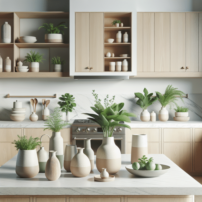 Como fazer vasos e plantar para cozinhas com design minimalista