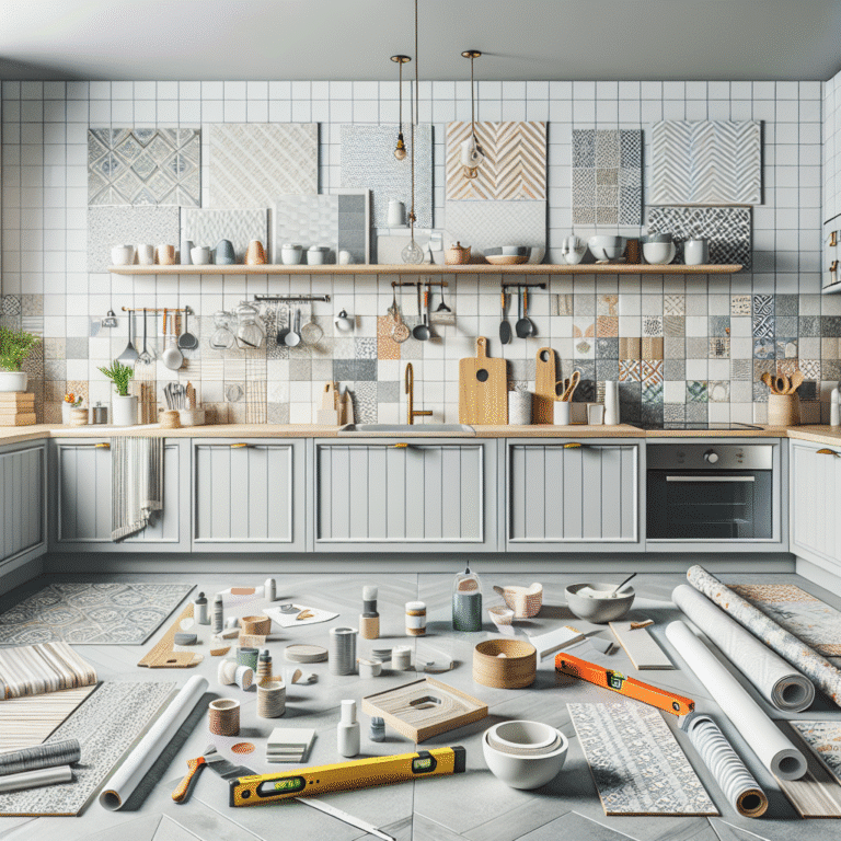 Revestimentos e adesivos DIY para renovar a cozinha