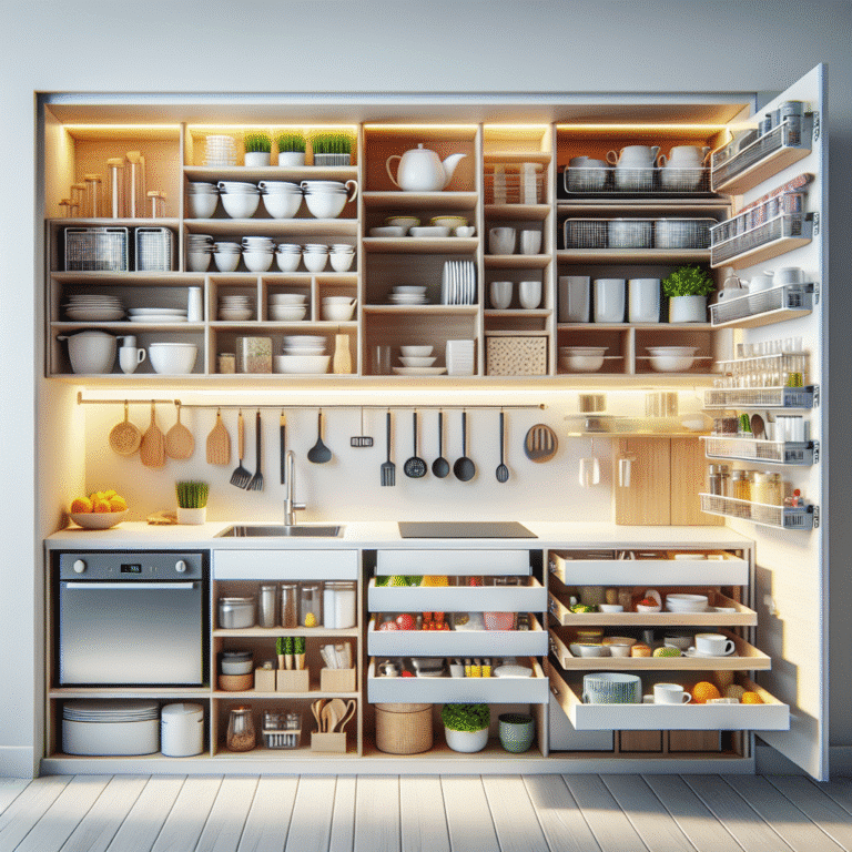 Dicas de como maximizar o armazenamento em cozinha reduzida