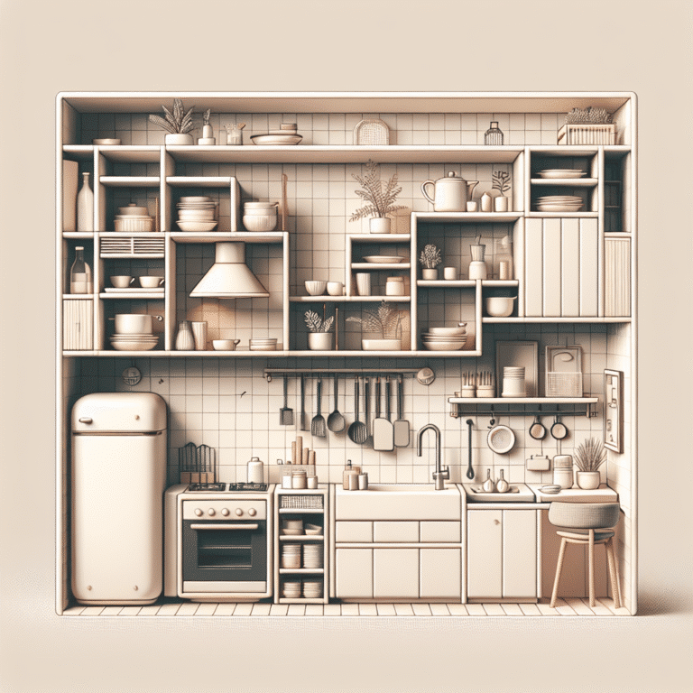 Dicas de organização minimalista para cozinhas pequenas