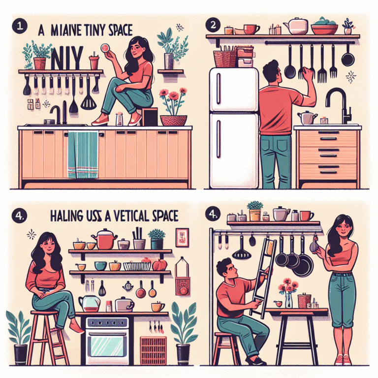 Dicas para maximizar o espaço em cozinhas diminutas