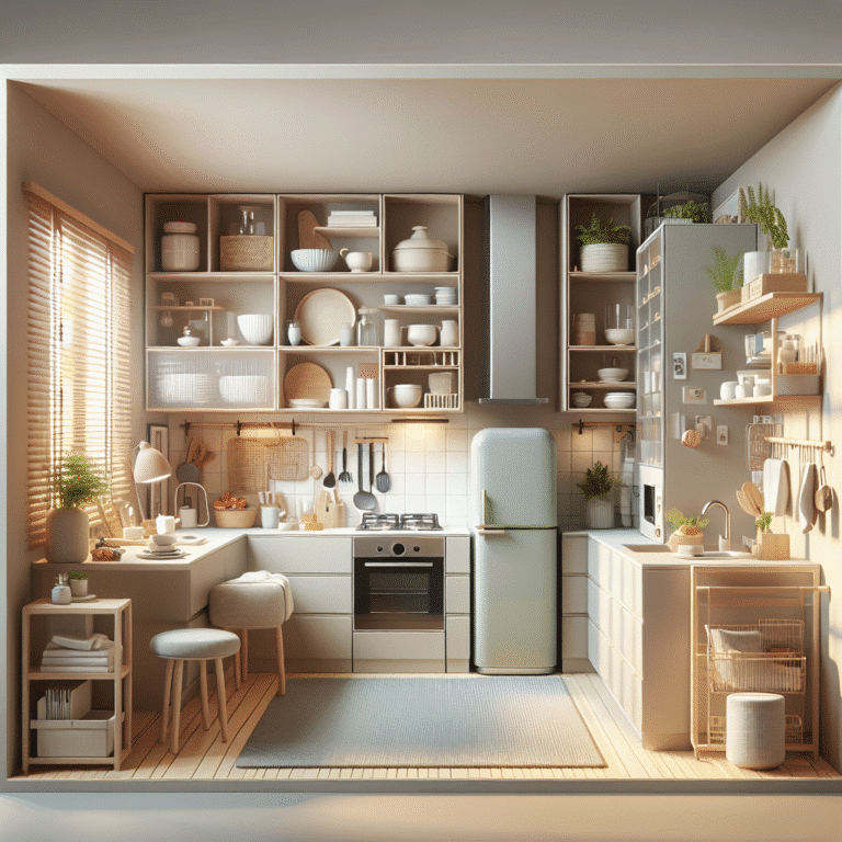 Como decorar cozinha pequena sem perder espaço