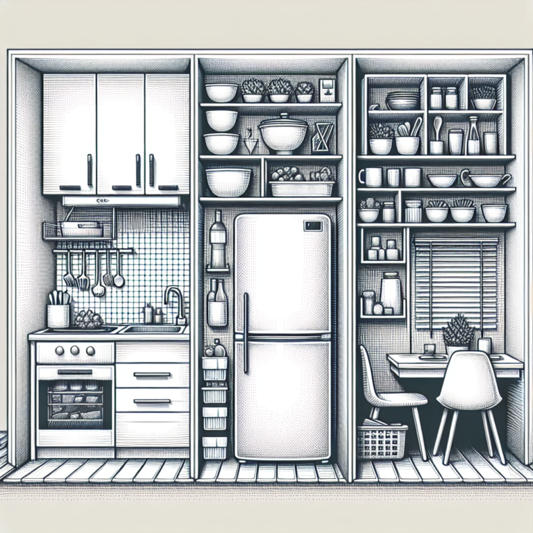 Inspirações de cozinhas pequenas compactas e organizadas