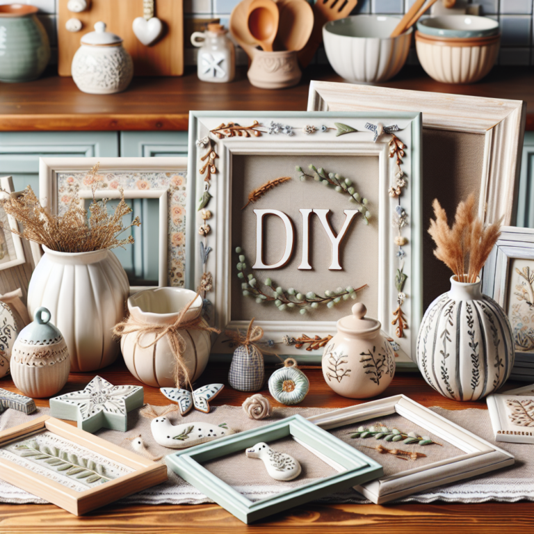 DIY quadros e detalhes decorativos para cozinha