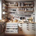 Como organizar utensílios em cozinhas pequenas