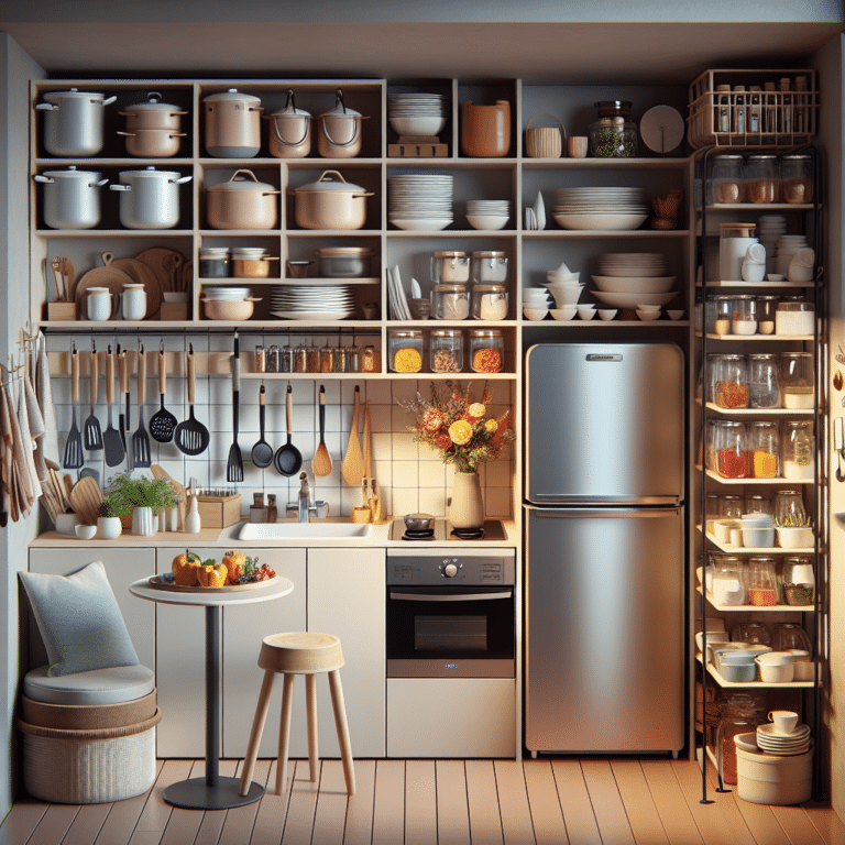Estratégias para manter a ordem em cozinhas compactas