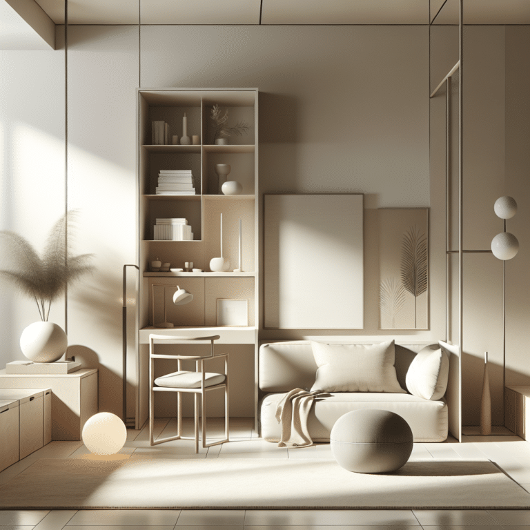 Inspirações minimalistas para ambientes compactos