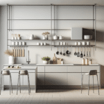 Estratégias de organização para uma cozinha minimalista