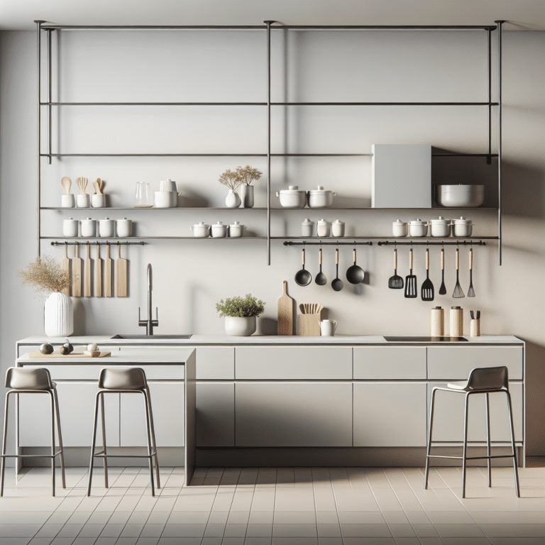 Estratégias de organização para uma cozinha minimalista
