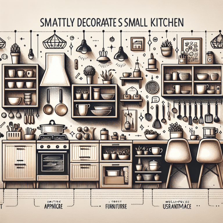Decorando cozinhas pequenas de forma inteligente