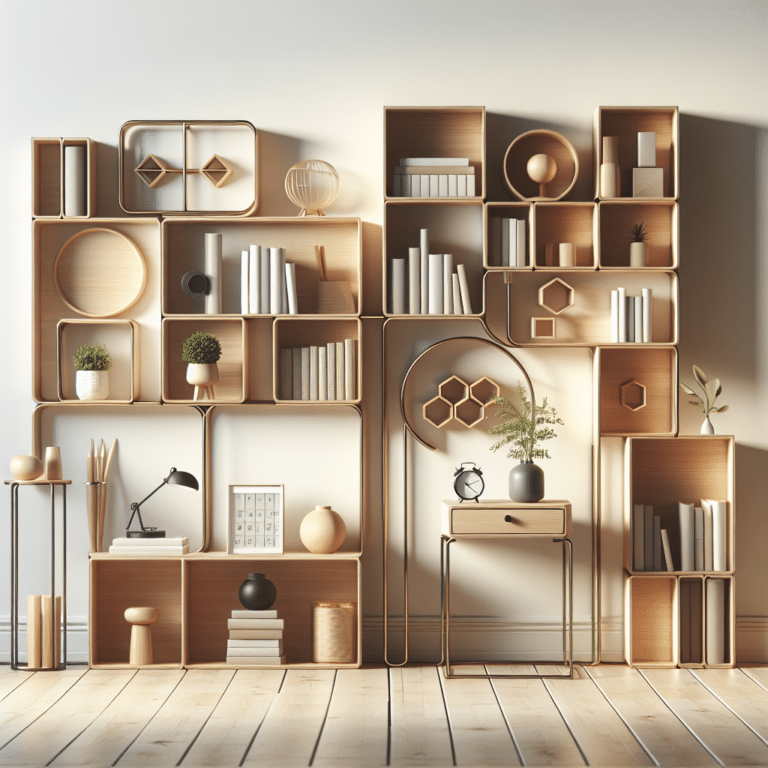 Estantes e prateleiras minimalistas: organizando com elegância