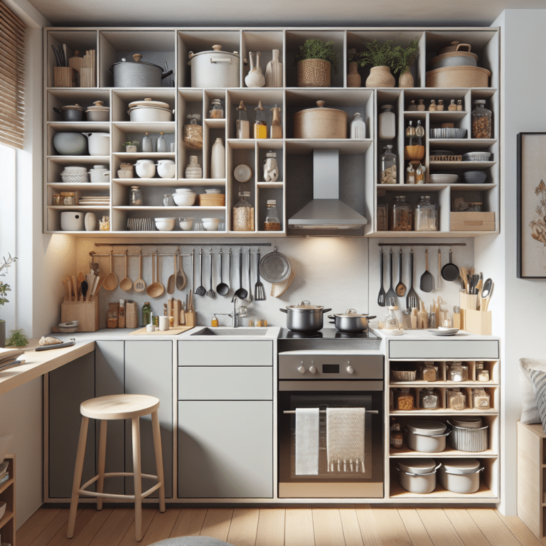 Cozinhas pequenas com armários sob medida: ideias e dicas