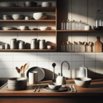 Alinhando utensílios à estética minimalista na cozinha