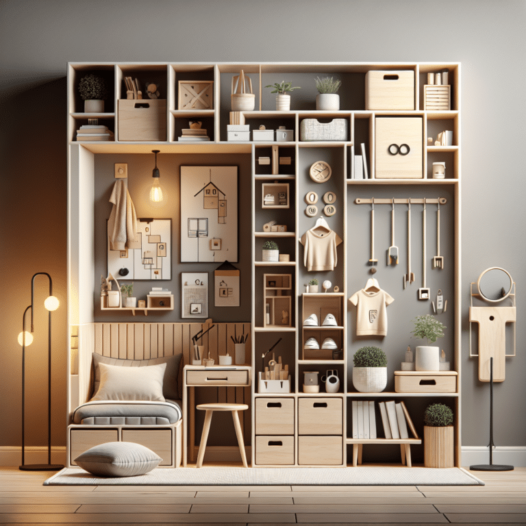 DIY soluções criativas para espaço limitado