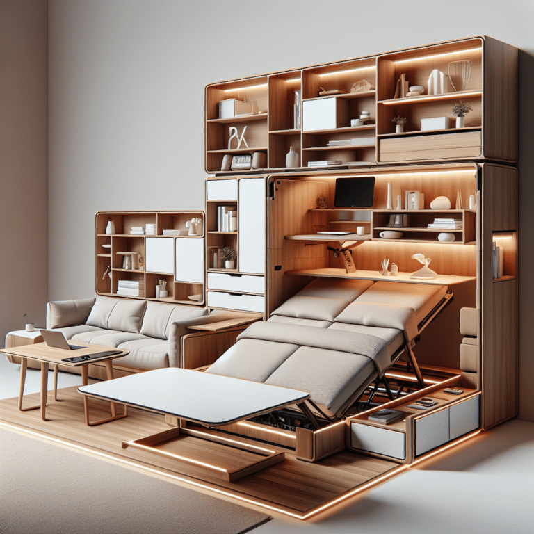 Móveis multifuncionais: maximizando cada metro quadrado
