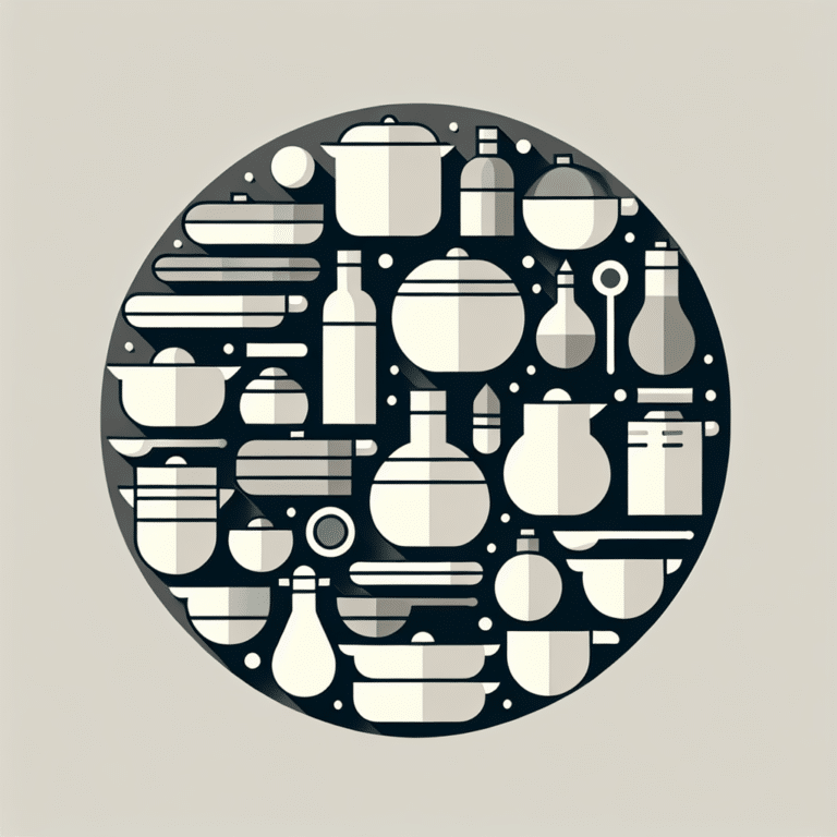 Organização de potes e condimentos minimalista